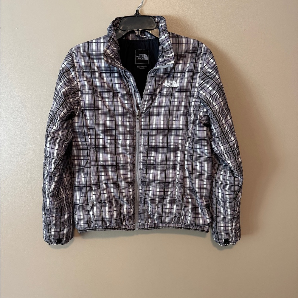The North Face Women's Plaid Puffer Jacket - Size M
